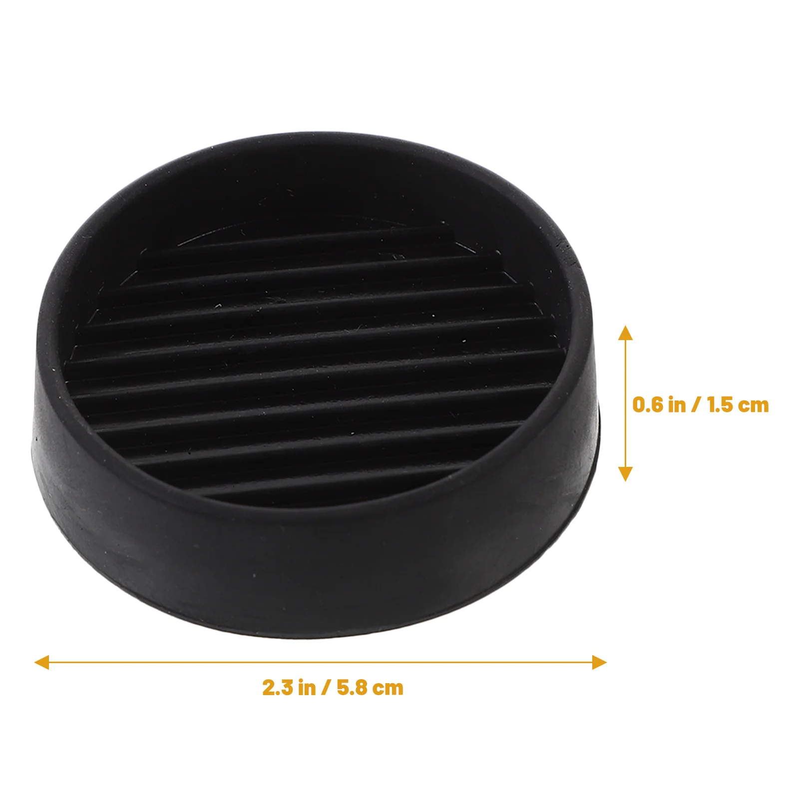 12 قطعة من أكواب العجلات المطاطية المستديرة لطاولة الكرسي وواقي أرضية السرير ومستوى أرجل الأثاث