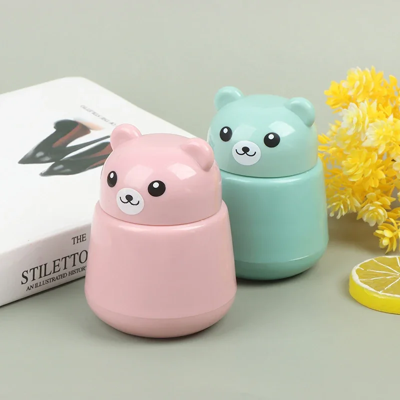 Pills Grinder Portable Cute Animal Pills Grinder Baby Medicine Tablet Crusher Medicine Pill Dispenser Storage Box Pill Organize