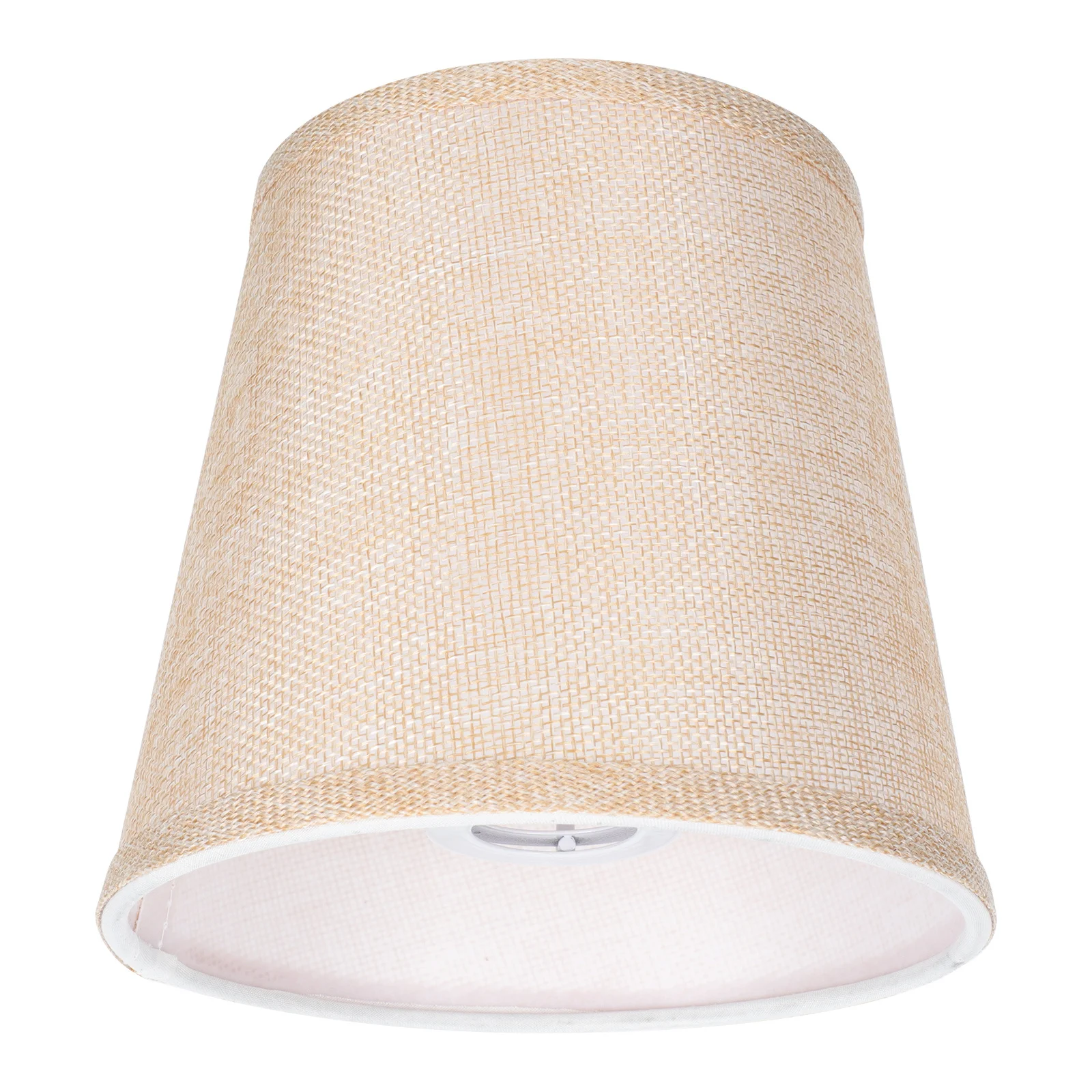 

Multi Function Cloth Lampshade Sturdy Iron Frame E14 Compatible Protective Cover for Pendant Chandelier Ceiling Light Decor