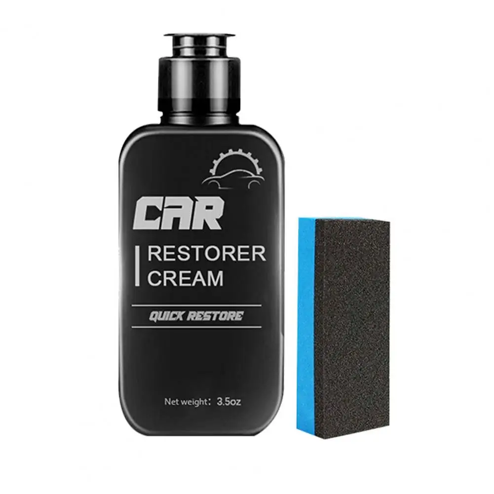 

Car Restorer Cream All-purpose Car Plastic Cleaner Automotive Leather Scratch Repair Balm Eco-friendly Restorer Cream