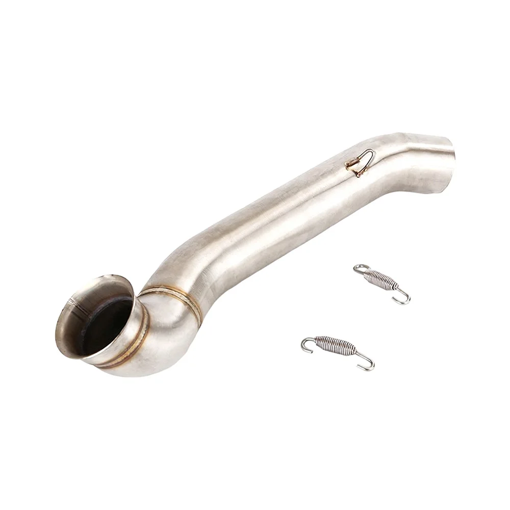 Für DUKE 690 2012-2018 Auspuffrohre Slip-On Schalldämpfer Auspuff Mittelrohr-System Modifiziert – Detail 2