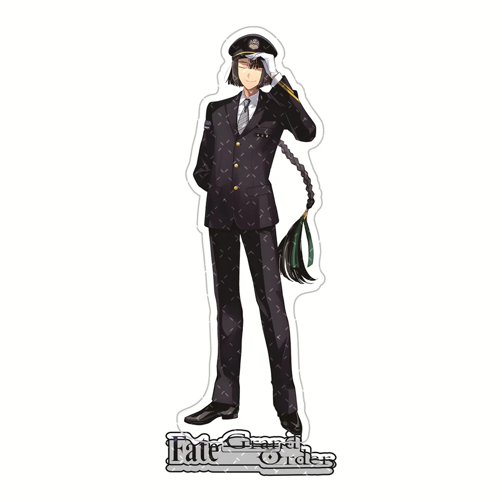 مصير/الطلب الكبير (FGO) 15 سنتيمتر حامل أكريليك Mashu Kyrielight ، Ritsuka Fujimaru أنيمي تحصيل البضائع سطح المكتب الديكور #4