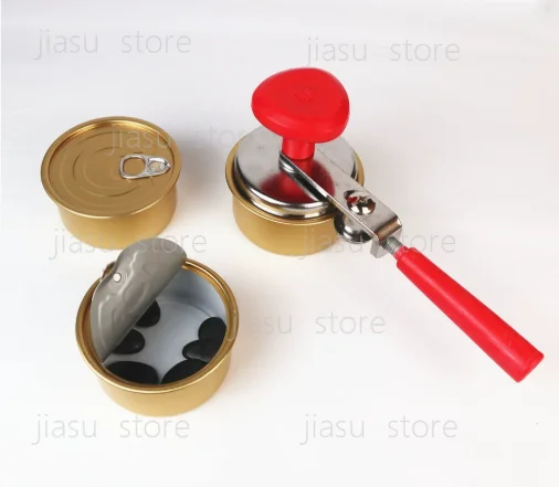 

86×83×52mm Manual PET Can Sealing Machine - Portable Hand-Operated Sealer for Small Batch Production