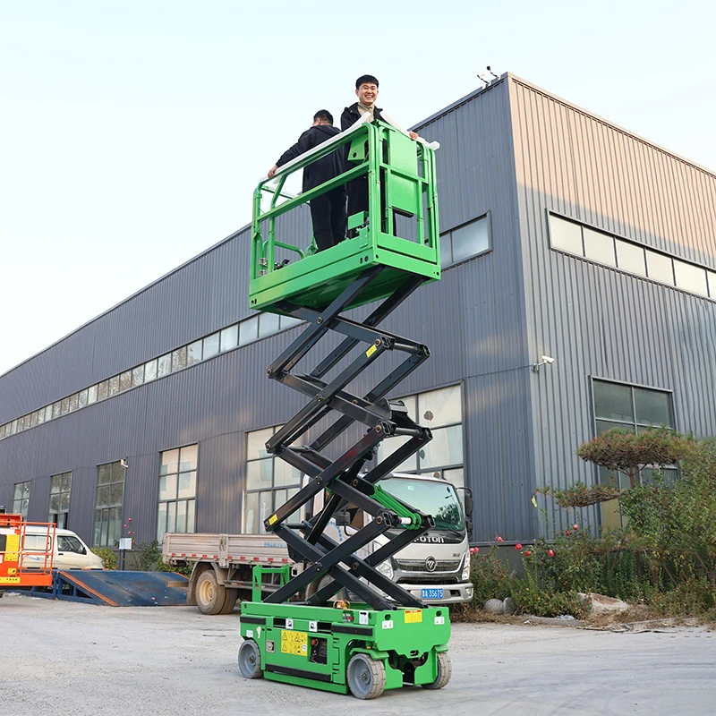 

High Quality 6m-16m 20ft 30ft 40ft Mini Electric Self-Propelled Full Hydraulic Scissor Lift
