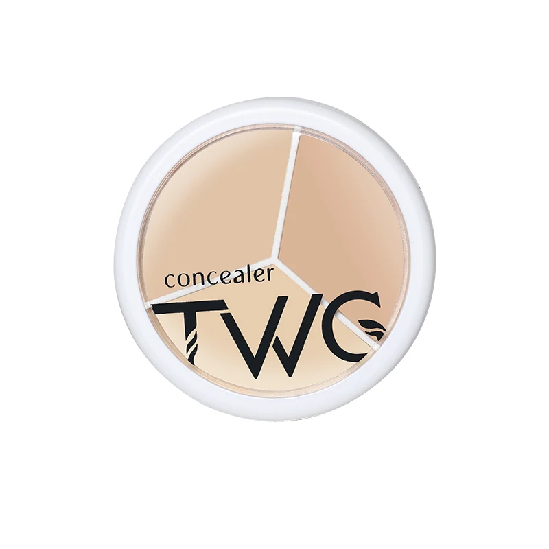 TWG 3 Colors Concealer Palette Professional Makeup Face Eye Contour Face Spot Concealer Dark Circle Correcting Face Makeup