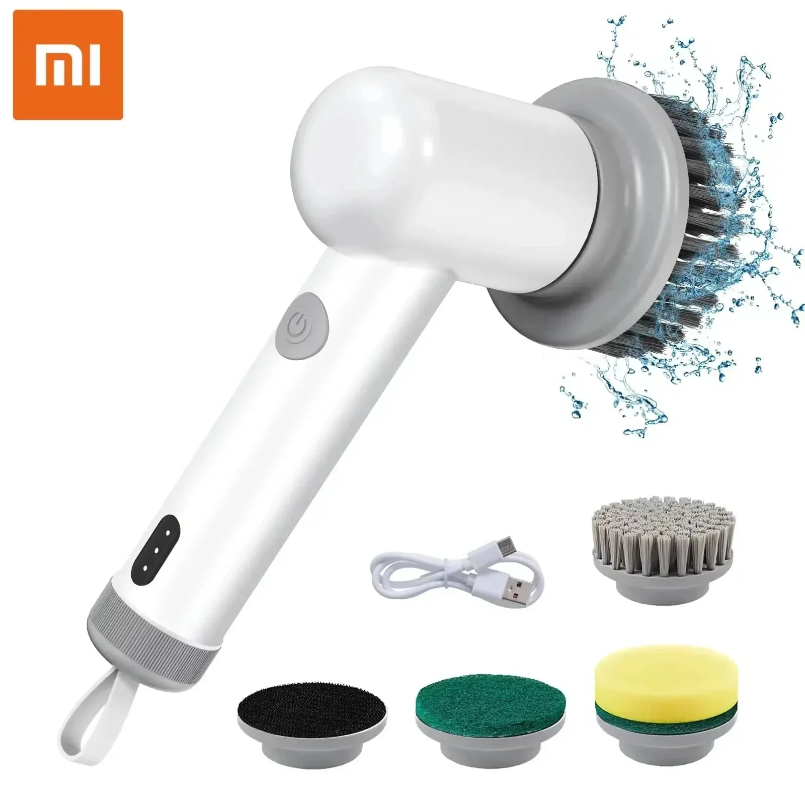 Xiaomi Wireless Electric Cleaning Brush Housework Kitchen Dishwashing Brush Bathtub Tile Professional Cleaning Brush Labor Savin