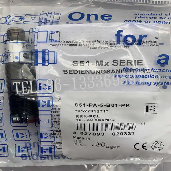 

The brand-new original sensor S51-MA-2-B01-NK S51-MA-2-B01-PK warranty for one year in stock
