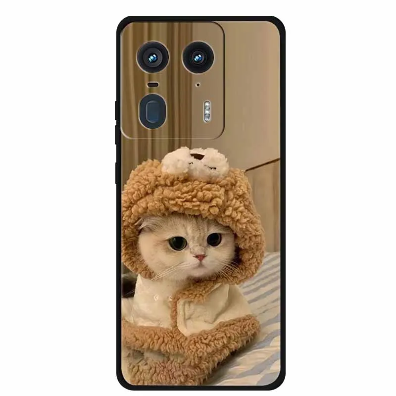 جراب هاتف خلفي لموتورولا حافة 50 نيو برو فيوجن X50 غطاء سيليكون فائق النعومة من البولي يورثين الحراري فوندا موتو S50 S 50 درع ملون كرتوني #3