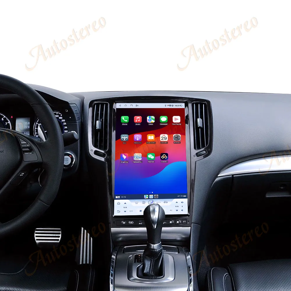 14.5''  Carplay Android 13 For Infiniti G25 G35 G37 2007-2016 Car GPS Navi Head Unit Multimedia Player Car Radio Tape Recorder