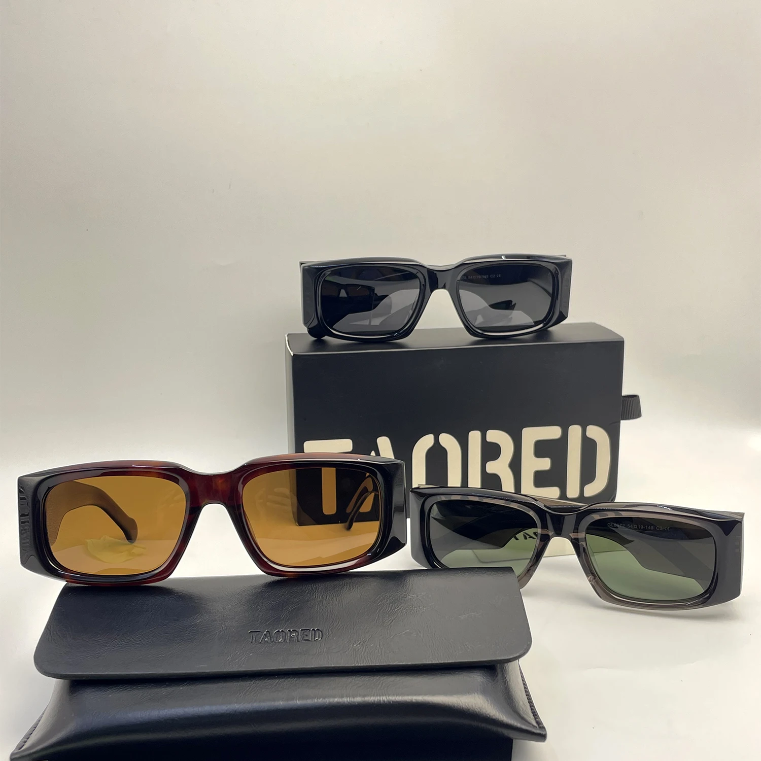 

TAORED Fashion Ladies High-end Acetate Sunglasses Retro Elegant Luxury Brand Designer Uv400 Polarized Sunglasses Men