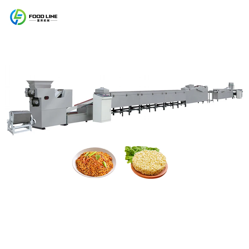 Customized Frying Instant Noodles Production Line Making Machine Fried Instant Noodle Maker