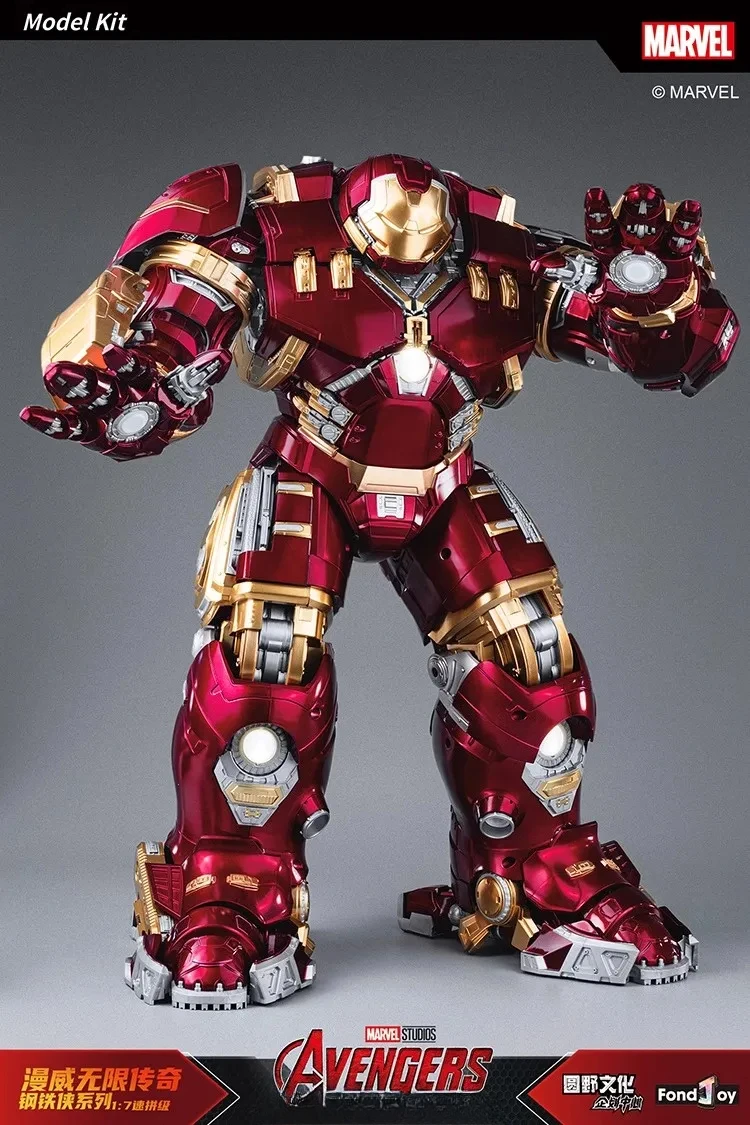 In Stock Fondjoy Toy Iron Man Figure Mark Hulkooster Hulkbuster Armor 1/7 Assembly Model Toy Collection Boys Christmas Gift