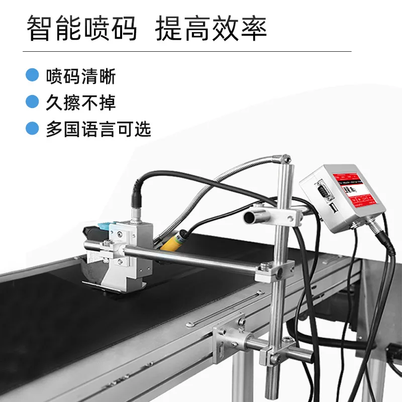 Full Automatic Printer Small Assembly Line Online Code-Spraying Machine