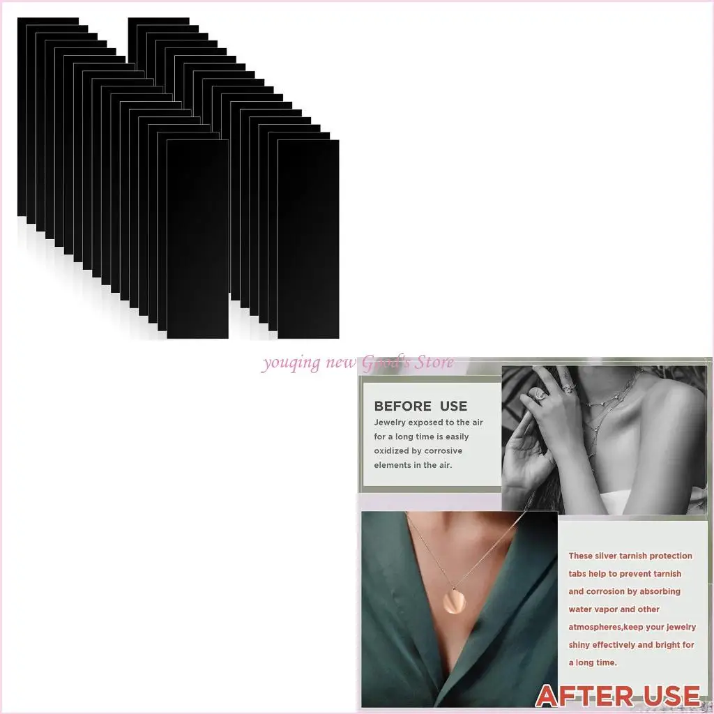 

57QA 30 шт., полоски с защитой от потускнения, серебряные полоски для защиты от потускнения ювелирных изделий