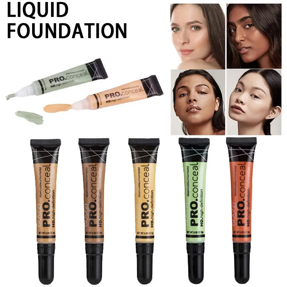 Face Make Up Concealer Acne Contour Palette Makeup Contouring Foundation Waterproof Full Cover Dark Circles Cream