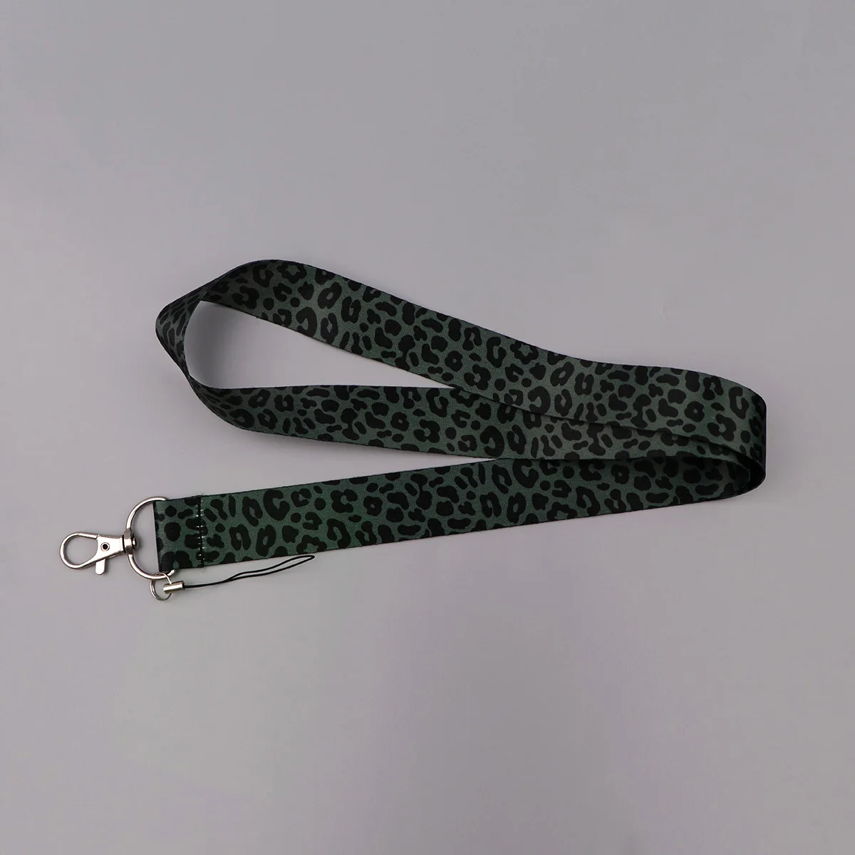 Leopard Print Lanyard Strap for Cellphone Key Chains ID Card Badge Holder Keychain Hanging Rope Keycord Neckband Accessories