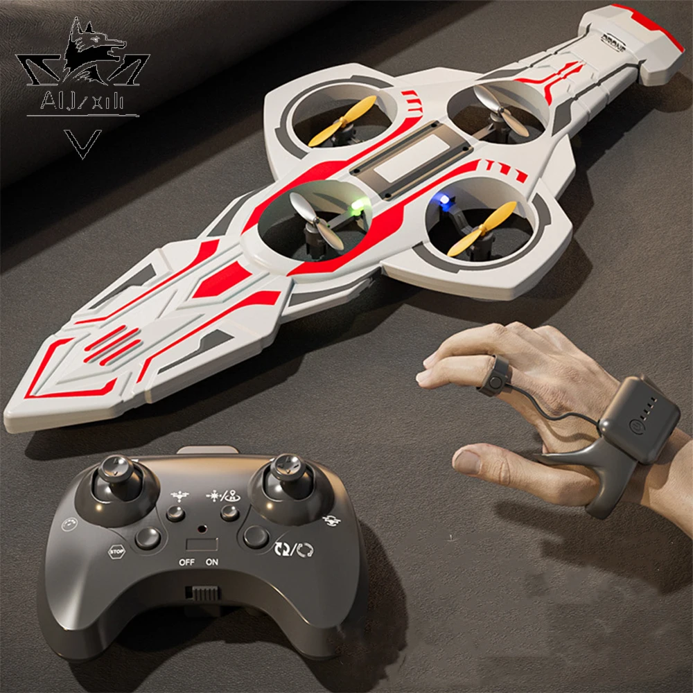 

Remote Control Sword Children's 360-Degree flip Flying Sword Drone Gesture Sensing Remote Control Toys for Boy's Birthday Toy