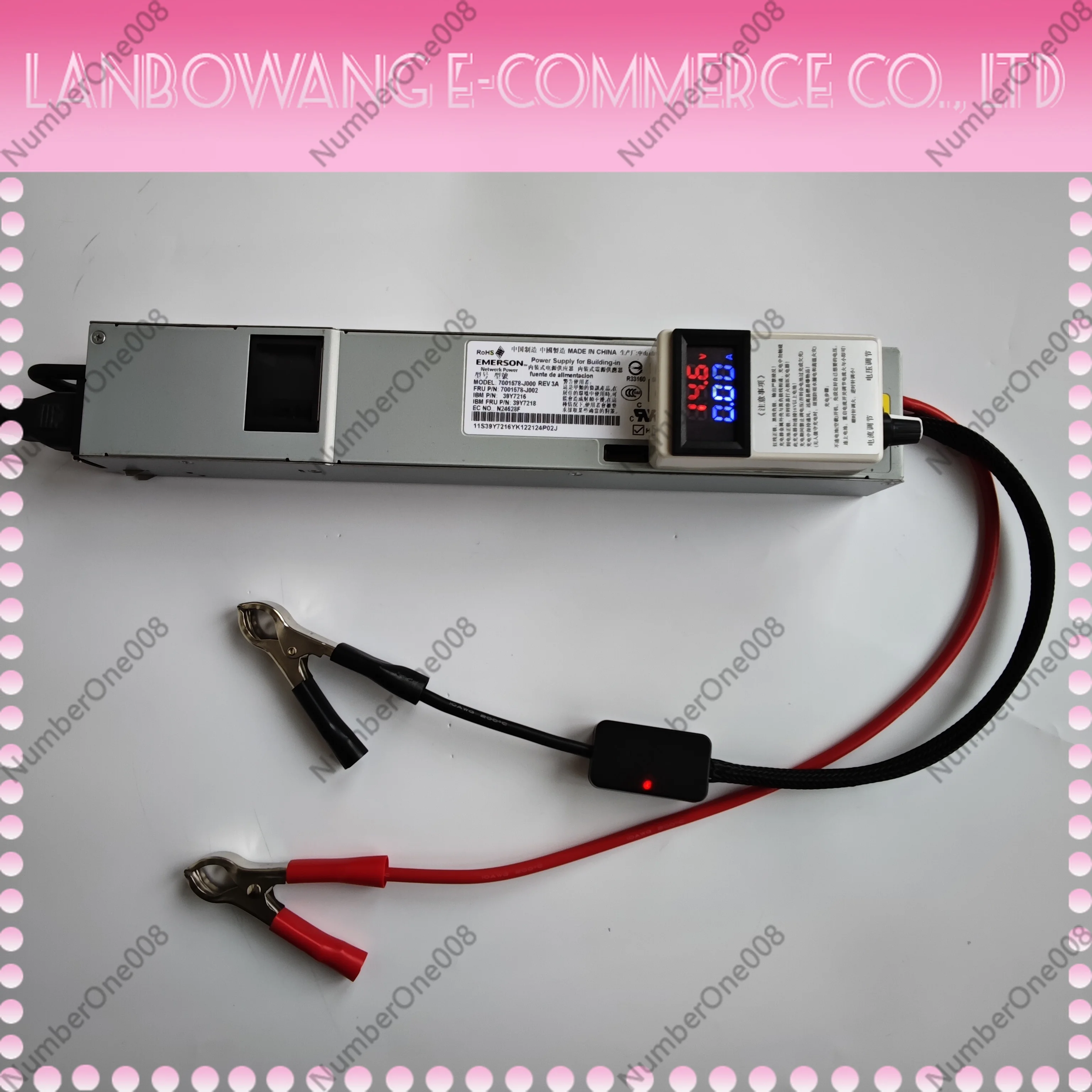 Lithium iron phosphate charger, polymer battery 12.6V14.6v50A voltage and current adjustable display