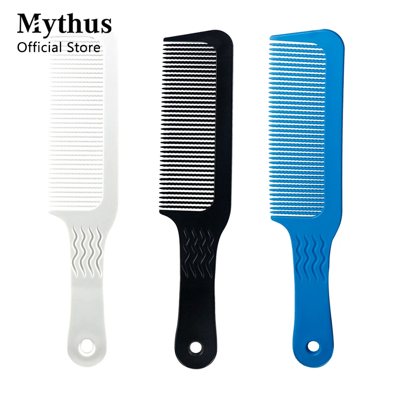 Barber Hairdressing Clipper Comb Anti Static Flat Top Comb for Hairdresser Barber Cutting Comb Professional Salon Beauty Tools