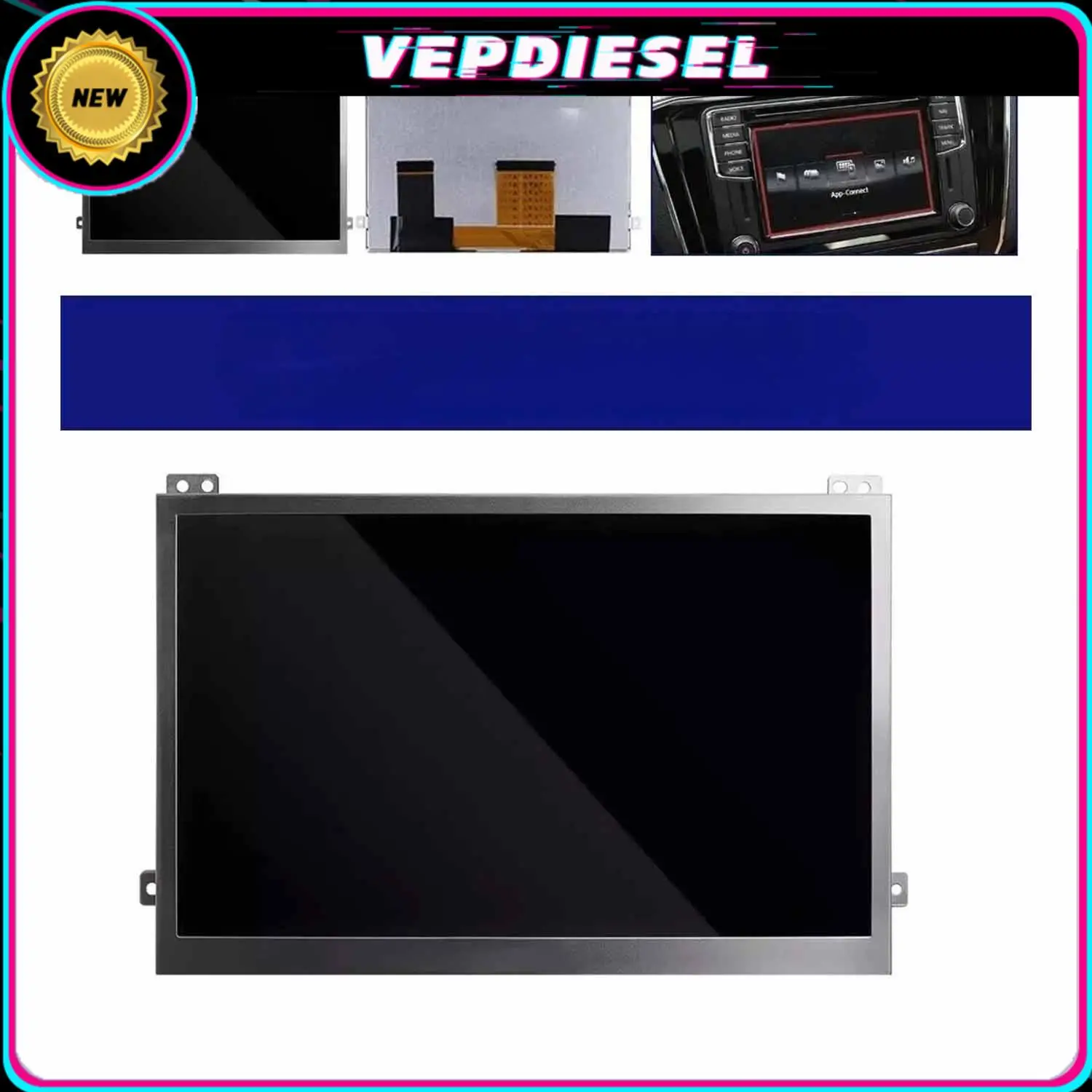 

ДЛЯ Volkswagen Magotan Tiguan Passat Golf Polo CC 5C0035684 5C0035680 6,5 дюймов MIB STD2 Радио Сенсорный экран Автомобильные аксессуары