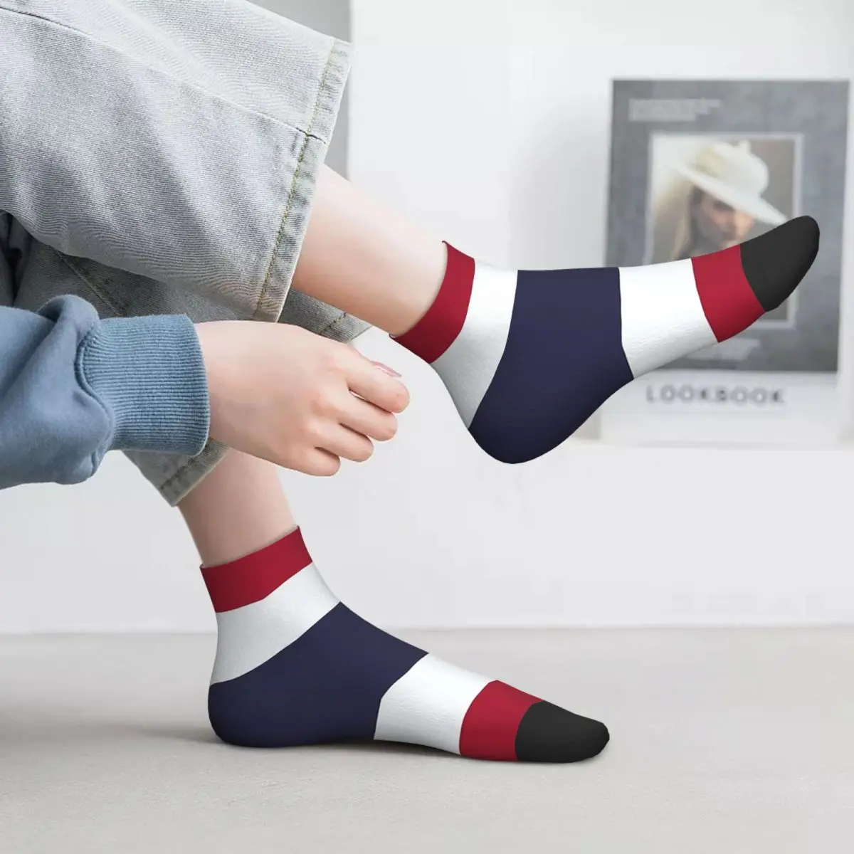 

Флаг Таиланда для всех горных тайских людей, носки в стиле Харадзюку, впитывающие пот чулки, всесезонные носки, аксессуары для унисекс