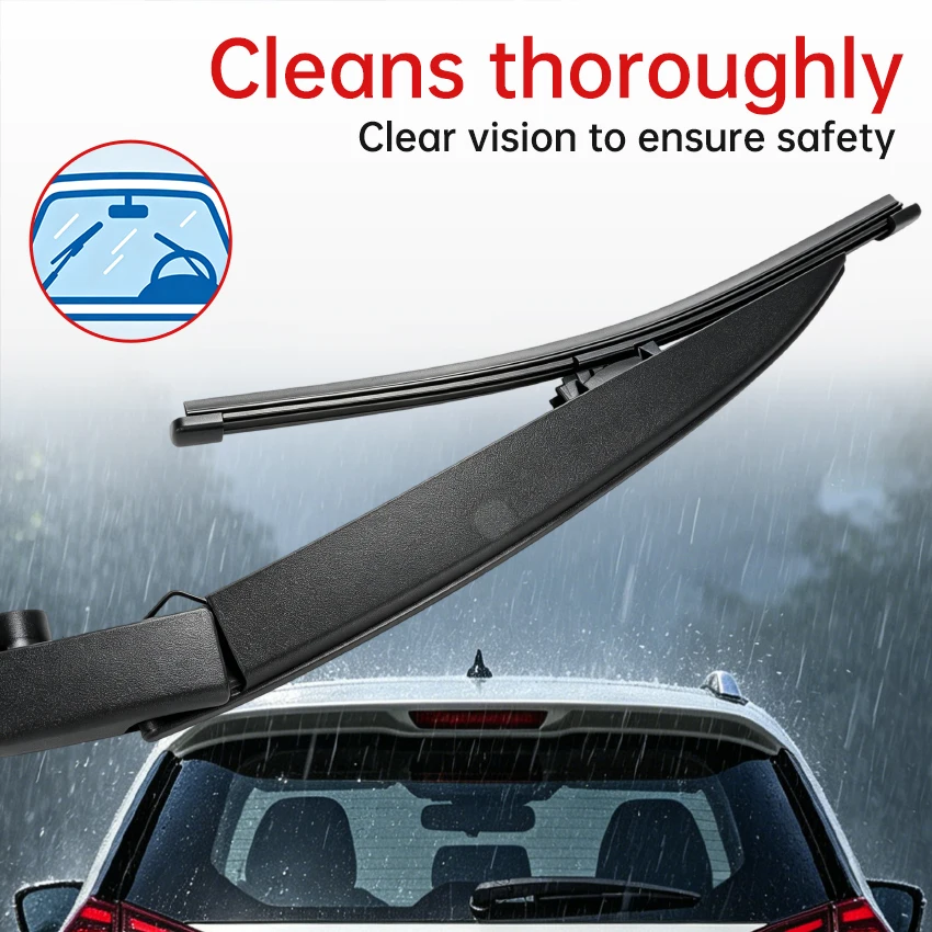 Für Renault Clio 4 Fließheck 2012 2013 2014 2015 2018 Heckscheibenwischerblatt Windschutzscheibe Windschutzscheibe Heckklappe Fenster Auto Regen 287909786 R – Detail 2