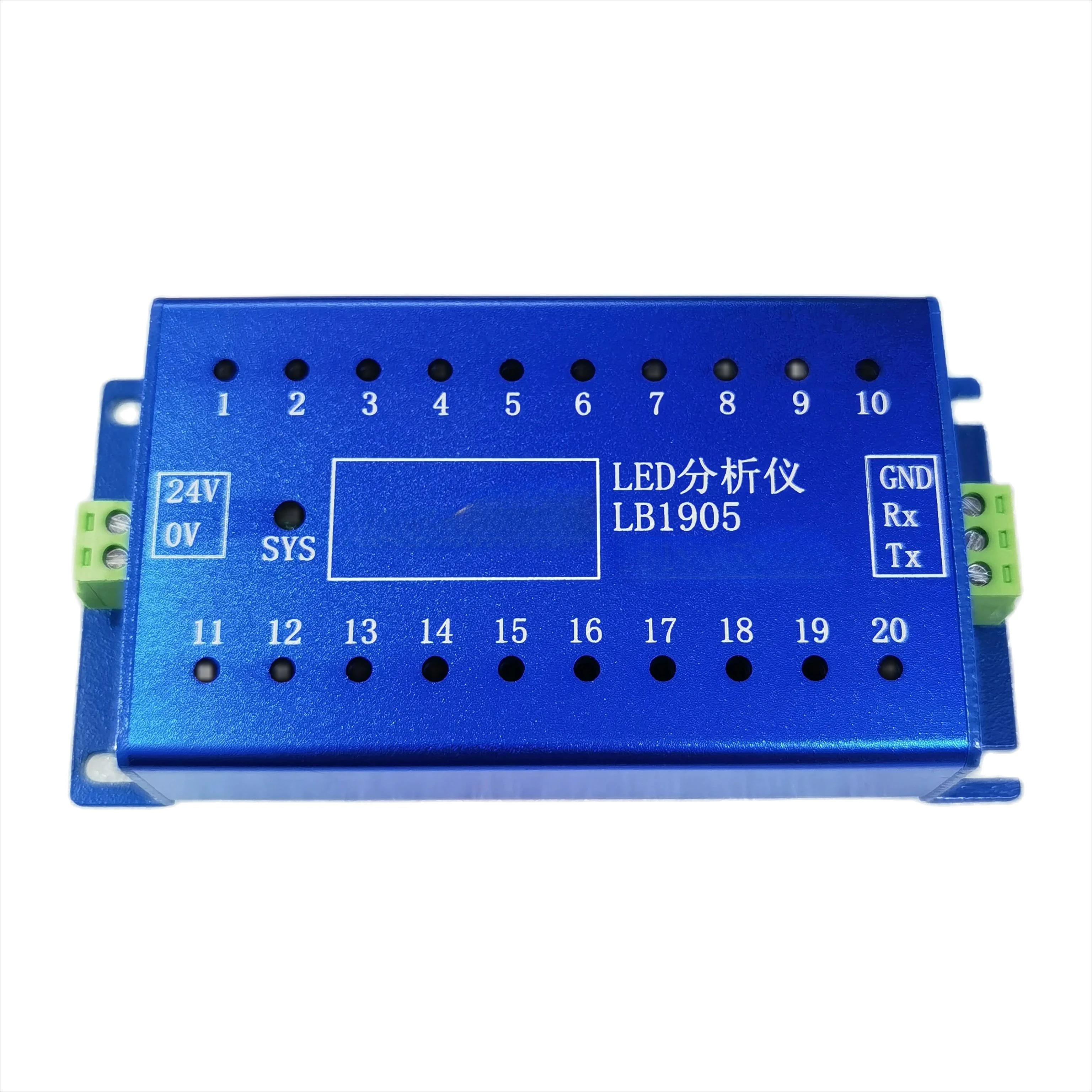 LED Analyzer LED Tester Color Sensor Color Recognition Module Flicker Detection Brightness Detection