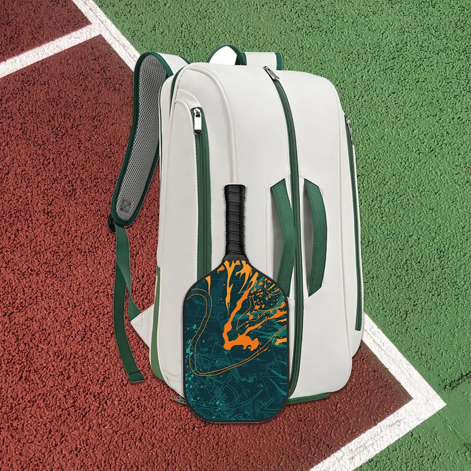 

Tennis Bag Accessories Badminton Backpack for Men and Women Travel Beginners