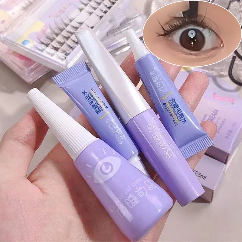 Long Lasting Eyelash Lifting Eyelash No Irritation Clear Fake Eyelashes Lotion Fixation Glue Curly Lasher Cosmetic Makeup Tools