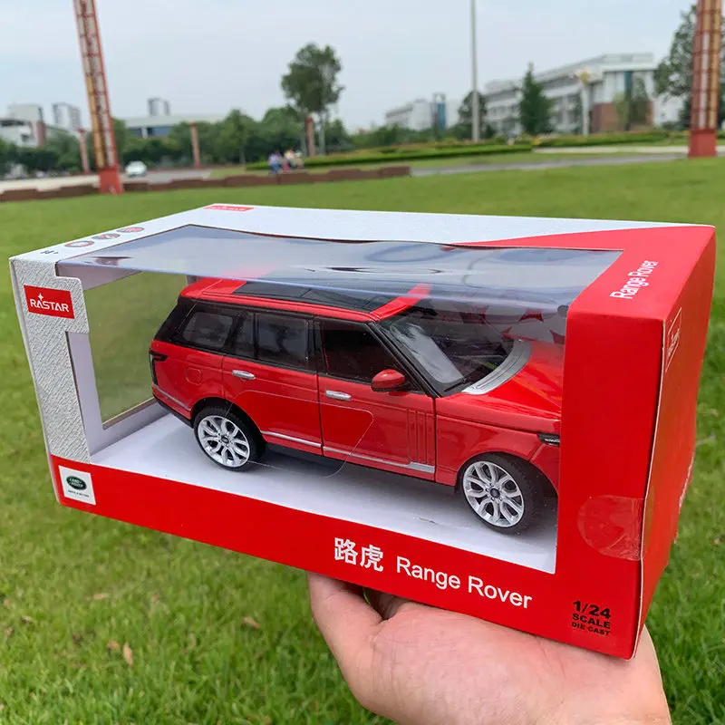 RASTAR 1:24 Land Rover Range Rover alloy car model Diecasts Toy Vehicles Collect gifts Non-remote control type transport toy