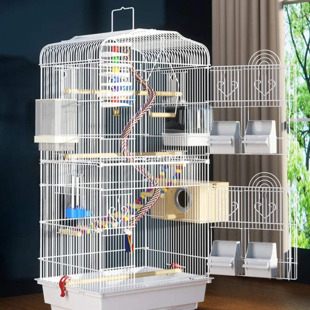 

Bird Cage ParroLarge Villa Large Luxury Extra Large Breeding Tiger Skin Xuanfeng Special