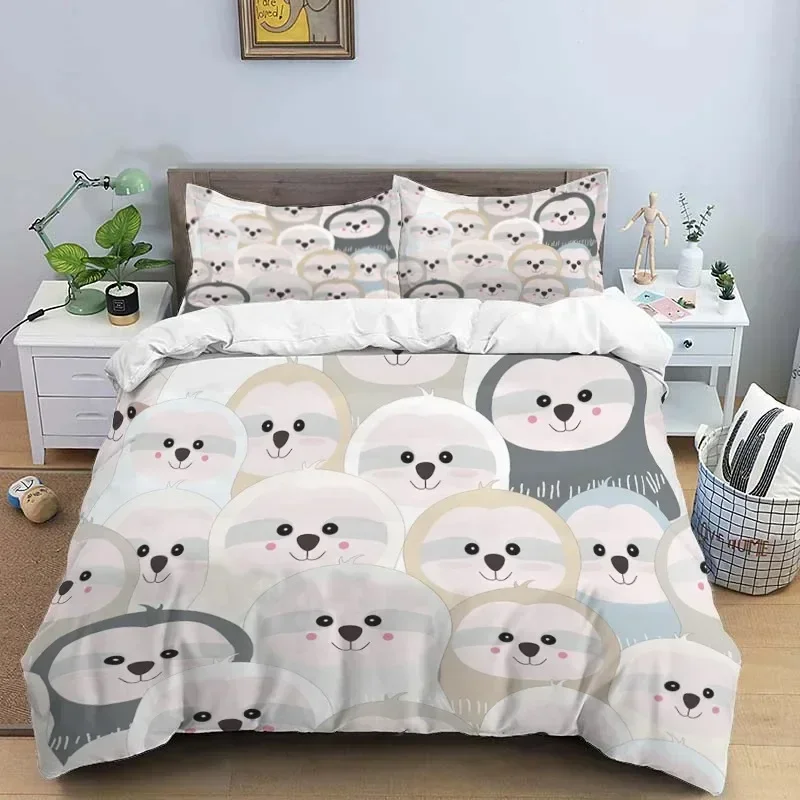 Cartoon Animals Bedding Sets New Greek Key Meander Duvet Cover Sets Bed Linens Queen King Size Modern Geometric Bedspread