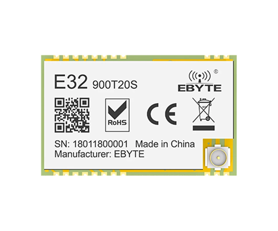 E32-900T20S EBYTE OEM/ODM high quality Low energy consumption Transparent transmission LoRa module
