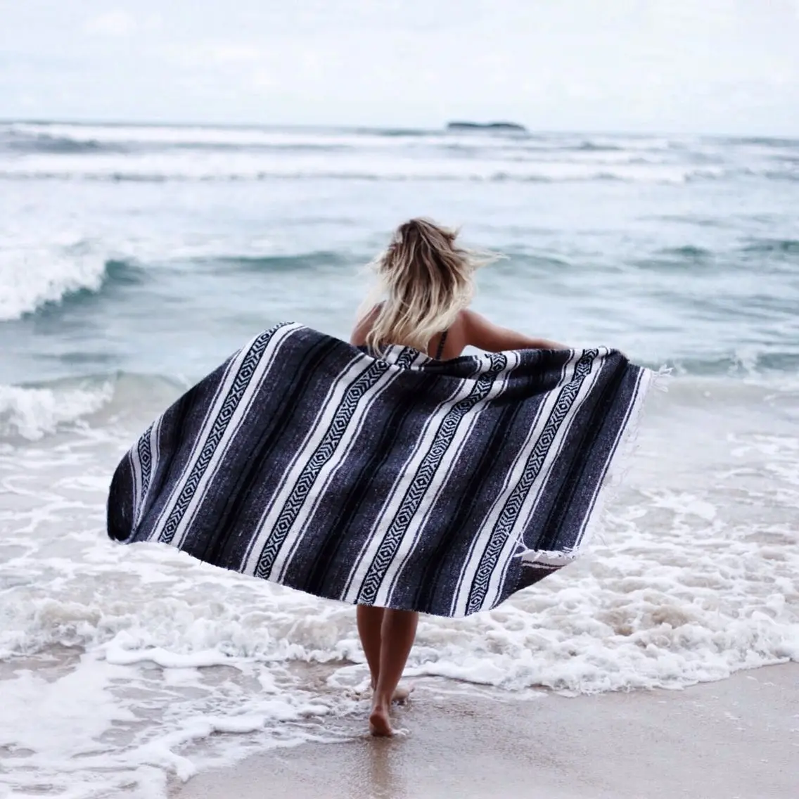 Beach Blanket Throws Outdoor Travel Mexican Blanket Bohemian Picnic Yoga Mat Home Decor Bedspread Large size Polyester / Cotton