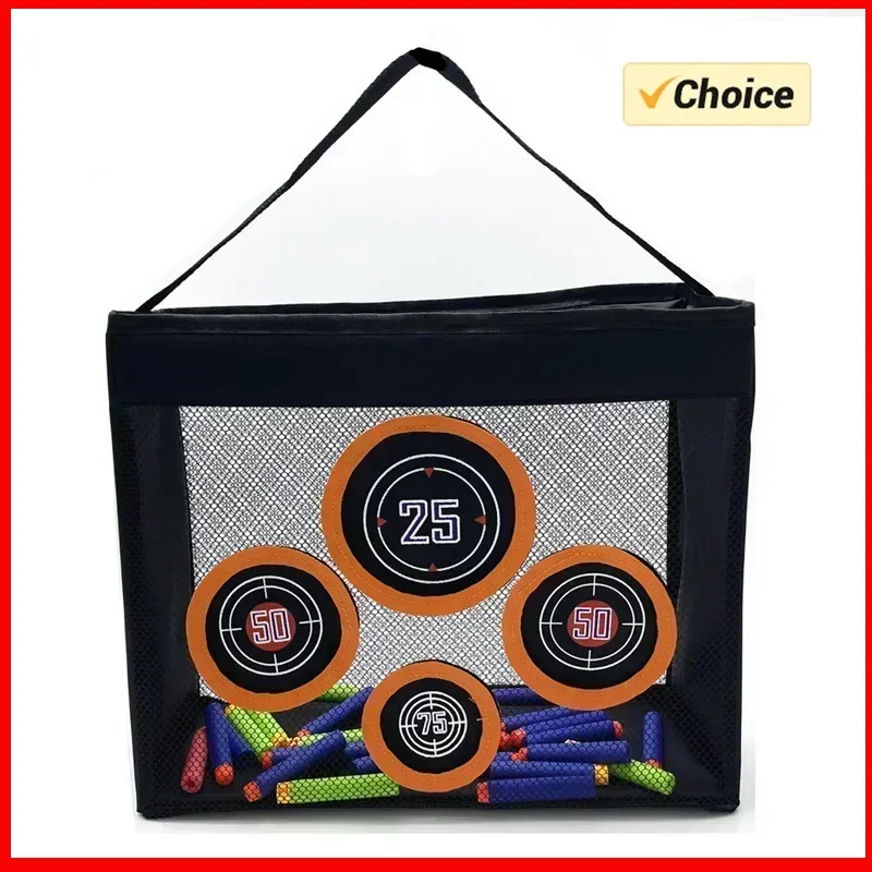 kids-shooting-targethot-mesh-bag-compatible-with-nerf-elite-guns-foldable-portable-dart-storage-practice-toy