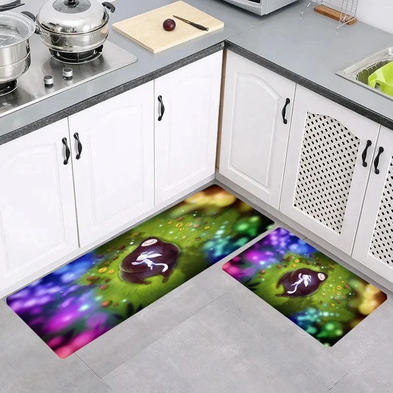 Kitchen Carpet Ori and the Will of the Wisps Floor Mat Doormat Entrance Door Balcony Living Room Home Carpets Rugs Foot Rug Mats