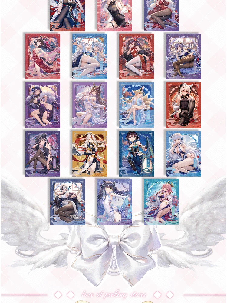 2025 Newest Love Of Picking Stars Goddess Story Collection Card  Waifu Swimsuit CCG ACG TCG World Trading Hobbies Gift