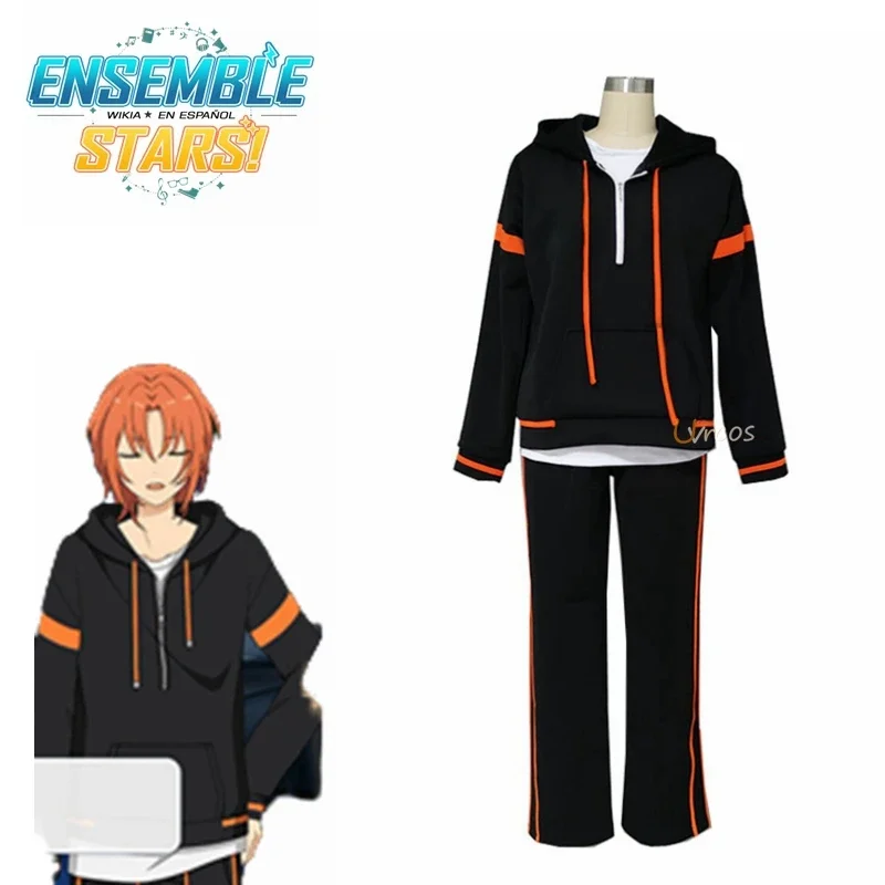 

Hot Game Ensemble Stars Tsukinaga Leo Cosplay Costume Fashion Leisure Sportswear Activity Party Role Play Clothing Custom-Make