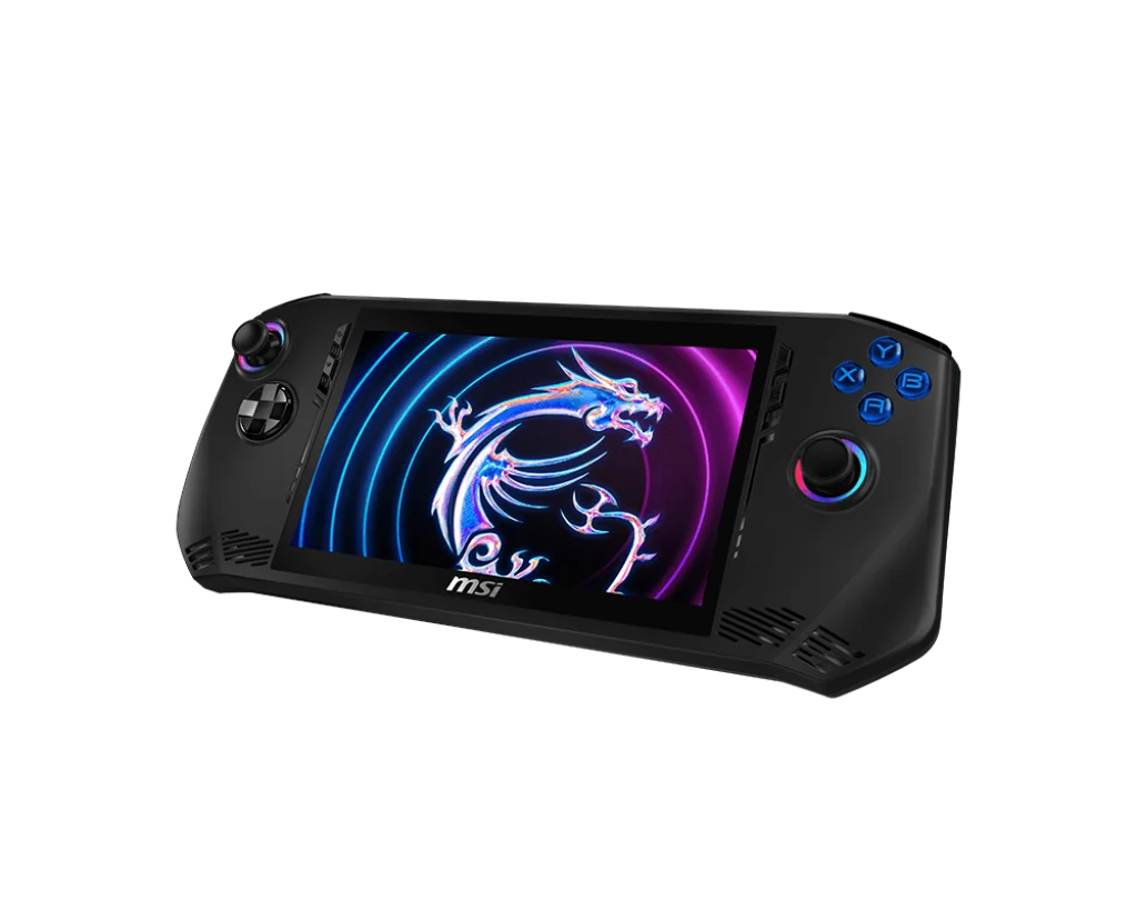 

M-S-I Claw-A1MX-009CN-019CN Handheld game console Ultra 7 155H/LPDDR5 16GB/1TB NVMe 2230 /7" FHD/120Hz/100% sRGB/ Wi-Fi 7 BE1750