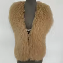 Streetwear Real Mongolian Sheepskin Fur Vest Women Real Sheep Fur Halter Top vest - AliExpress 