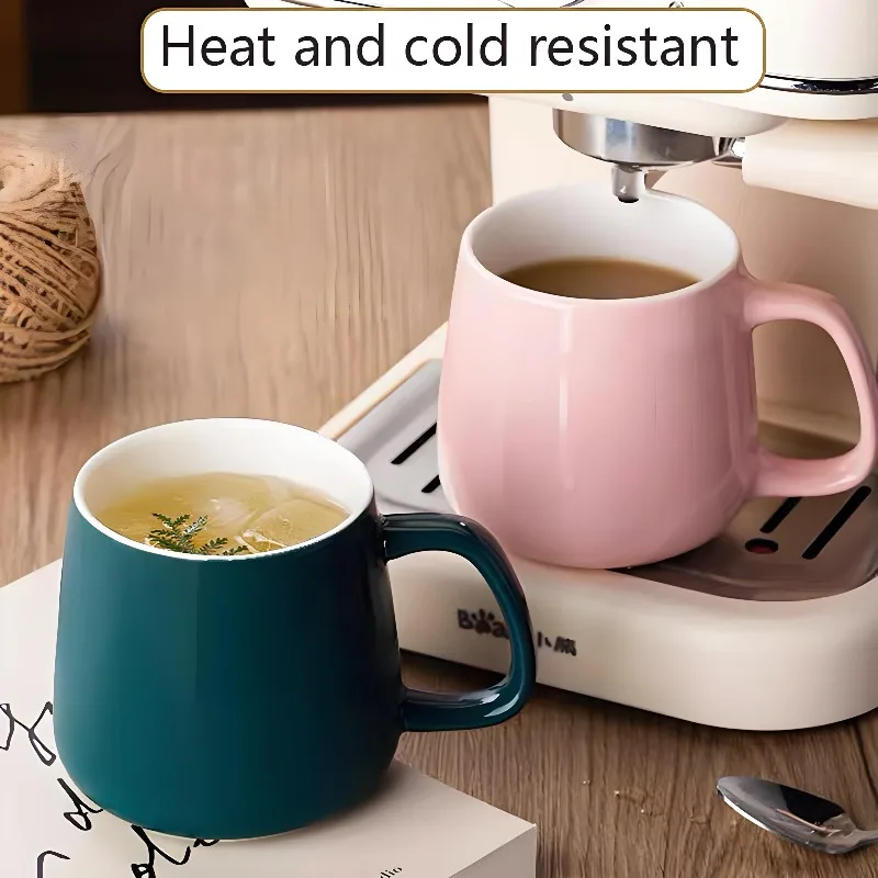 400ml Snoopy Ceramic Mug Cartoon Water Cup Office Coffee Milk Tea Drinkware Home Juice Cup Women Breakfast Mug with Handle Gifts