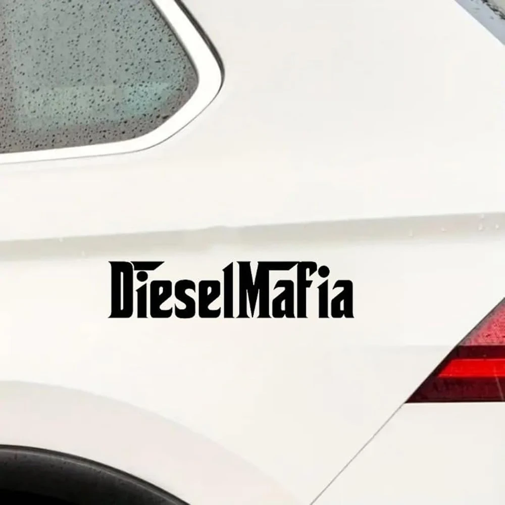 Car Stickers Diesel Mafia Accessories VINYL STICKER Exterior Parts Decals Sunscreen And Waterproof Cover Scratches Products