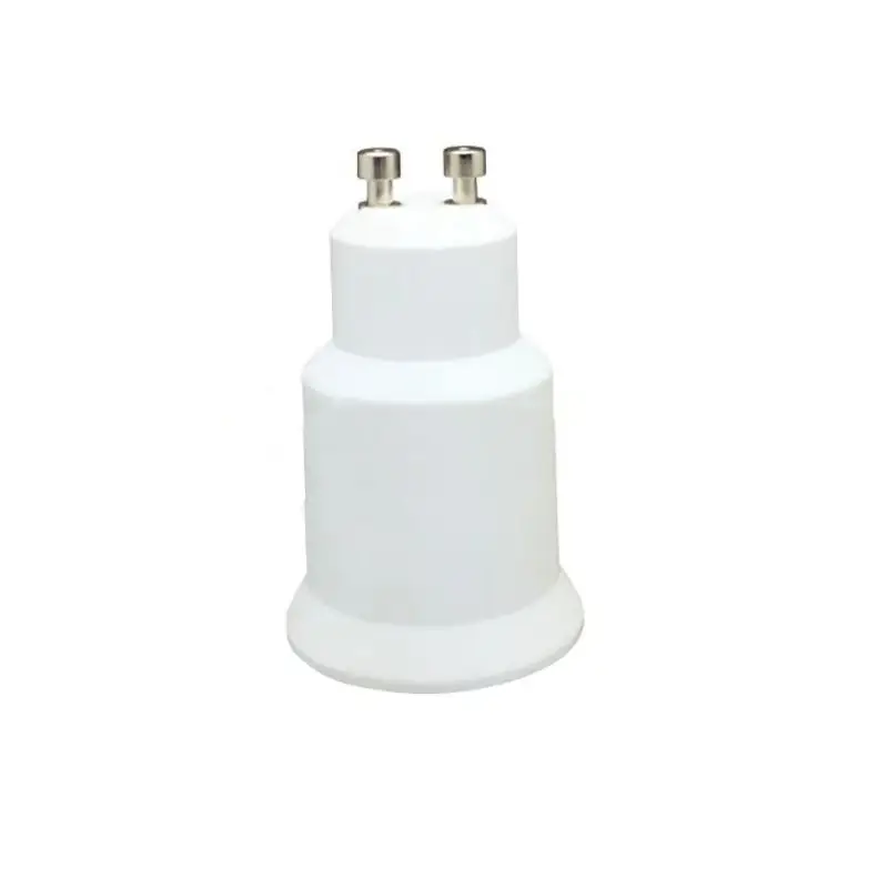 GU10 to E27Adapter - 2 Pin (GU10) Base to Medium Screw(E27) Base Lamp Socket Converter, LED Lighting Adapter Bulb Holder