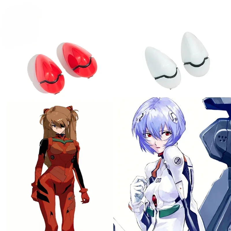 EVANGELION Rei Ayanami Hair Clips Anime Langley Soryu Cosplay Props Accessories Headgear Hair Birthday Party Costumes Props Gift