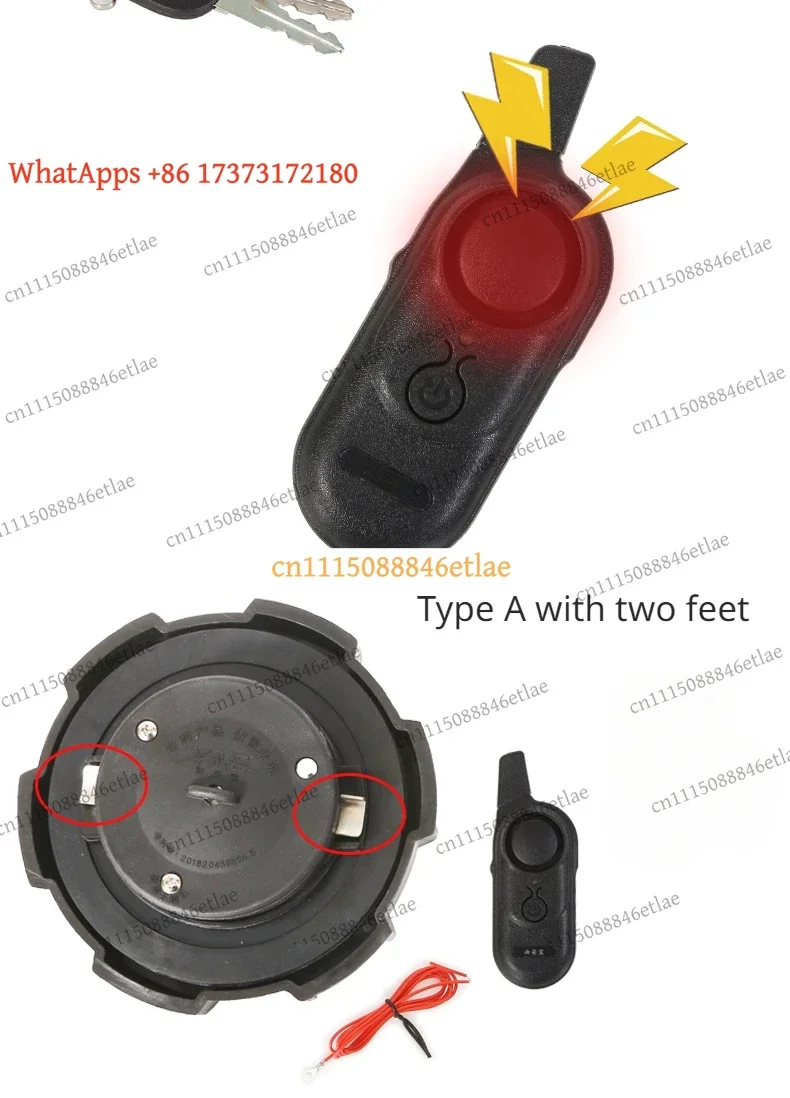 k3 Heavy Duty Truck Fuel Tank Anti-Theft Lock Cap with Alarm Security Device for J6P Day V Commercial Vehicle