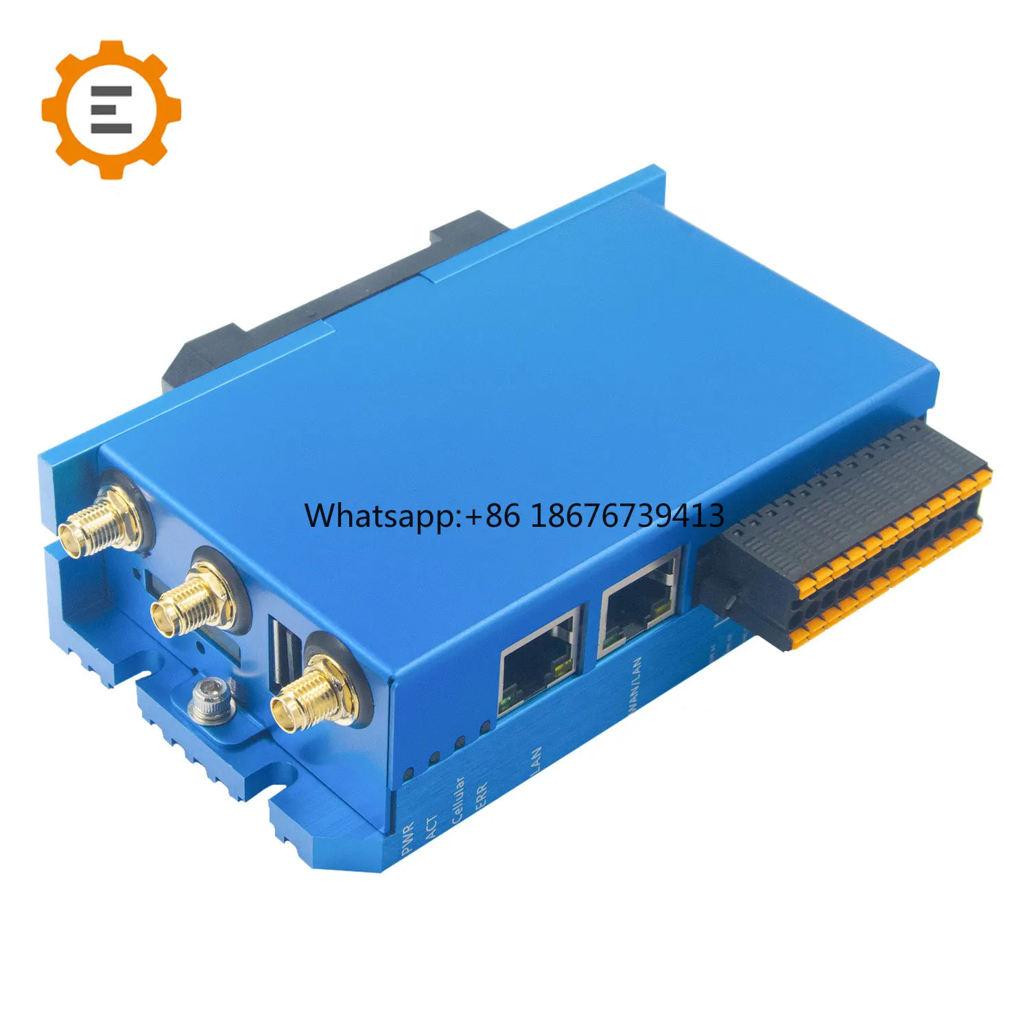 OpenEmbed Edgebox-Blue PLC Programmable Controller MT7981BA CPU RS485 Communication Industrial Automation IoT PLC Programming