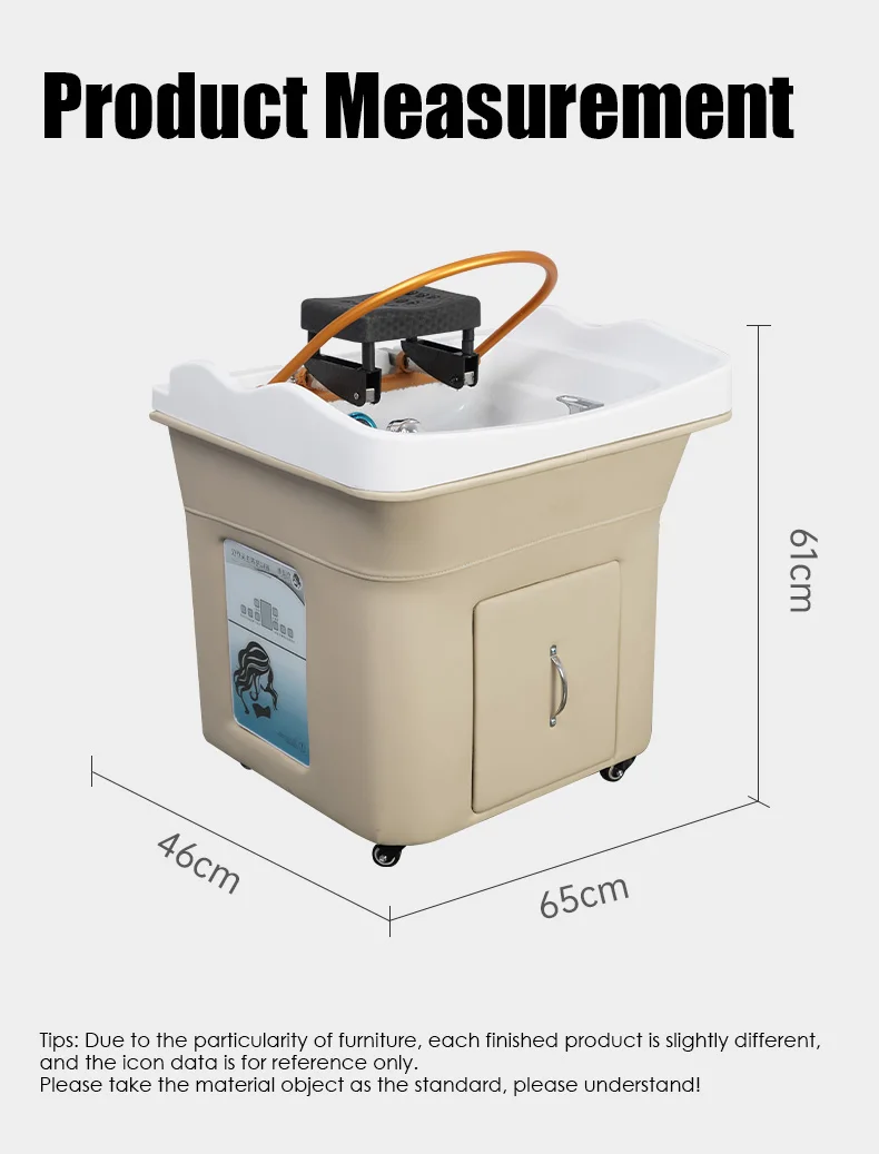 The Popular Portable Shampoo Basin Barber Shop Special Water Heater Water Circulation Head Basin Shampoo Bowl Sink