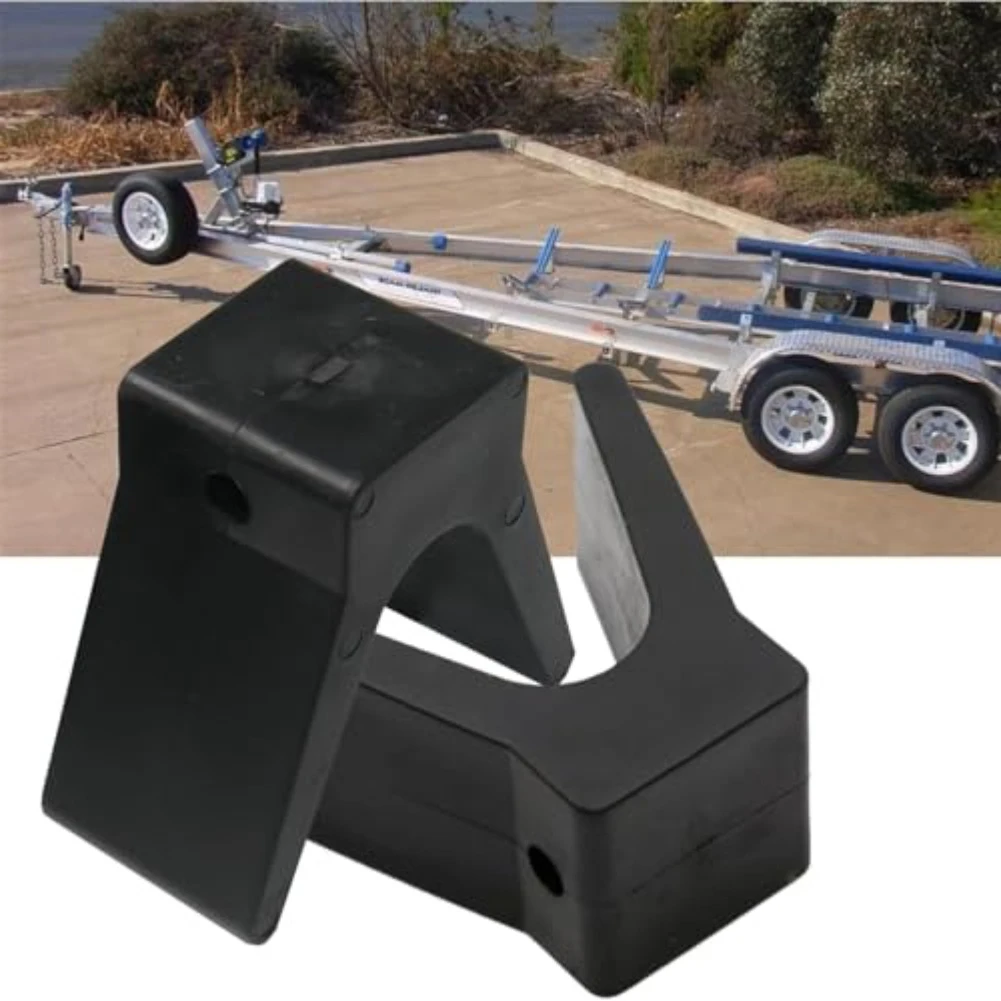 Marine trailer V-shaped rubber seat 2-inch for boat owners designed to secure For yachts and for kayaks during transport