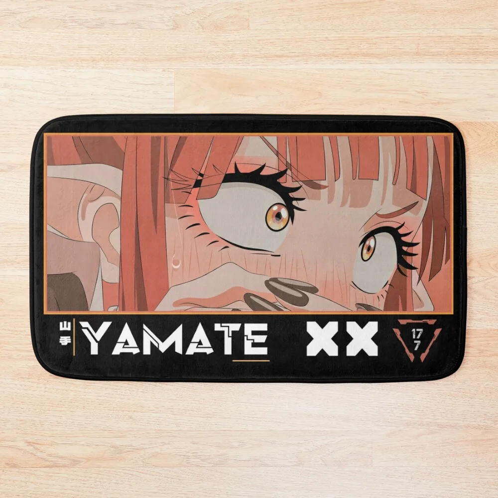 

Anime Eyes Aheegao and Fear Yamate Kudasai Anime Style Bath Mat Rugs Baths Sets Of Bathroom Accessories Carpet Bathroom Mat
