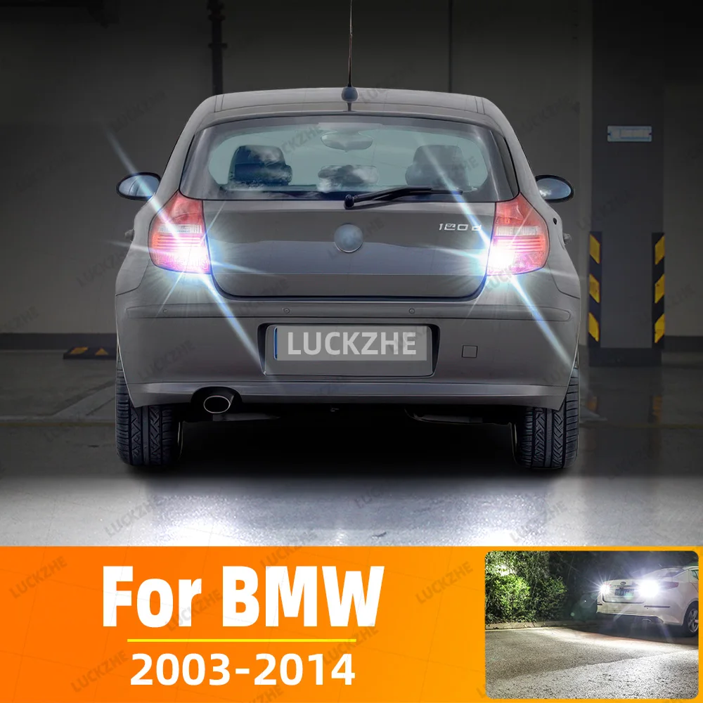 

2Pcs Car Led Reverse Light For BMW 1 Series E81 E82 E87 F20 F21 E88 2003-2011 2012 2013 2014 Backup Back Up reversing Lamp Bulb